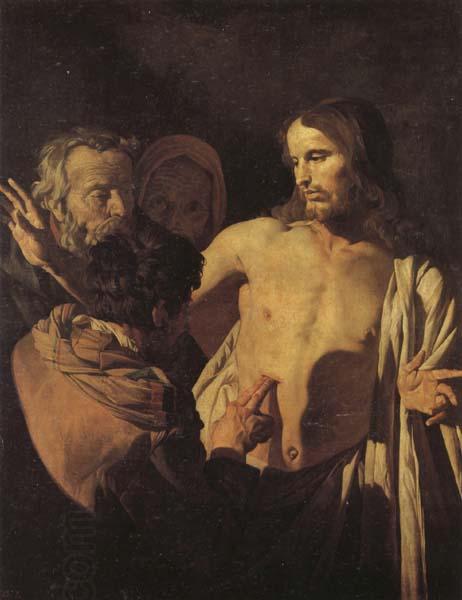 Matthias Stomer The Doubting Thomas oil painting picture